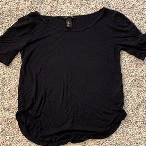 short sleeve silky shirt